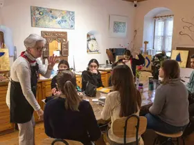 Datça’da öğrenciler sanata doydu
