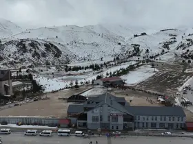 Davraz Kayak Merkezi olumsuz hava nedeniyle bugünlüğüne kapatıldı
