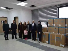 Dayanışmayla okula 26 adet klima kazandırıldı
