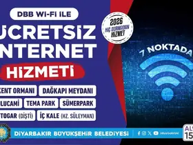 DBB 7 noktada ücretsiz internet hizmeti veriyor
