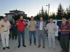 Demirci ilk kez semt pazarı kuruldu
