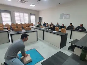 Demirci’de belediye personeline ilk yardım uygulama eğitimi verildi
