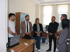 Demirözü İlçe Devlet Hastanesinde incelemeler yapıldı
