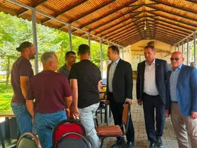 Demirözü Kaymakamı Ahat’ın Gökçedere mesaisi
