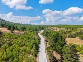 Denizli Büyükşehir iki ilçeyi modern yolla birbirine bağladı
