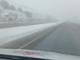 Denizli emniyeti sürücülere kar yağışı sonrası uyarıda bulundu
