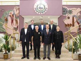 Denizli İl Emniyet Müdürü Sağdıç’tan Denizli OSB Yönetimine tebrik ziyaret etti
