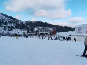 Denizli Kayak Merkezi yeni sezonda ziyaretçi akınına uğradı
