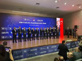 Denizli OSB, OSB’nin Yıldızlarında ödüllendirildi
