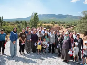 Denizli’de 4 ilçeyi bağlayan yoldaki 30 yıllık hasret sona erdi
