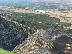 Denizli’de korkutan yangın kontrol altına alındı
