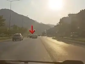 Denizli’de makas atan sürücüye 90 bin TL ceza
