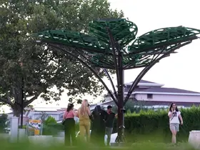 Denizli’de "Solar Ağaç" kent yaşamıyla buluştu
