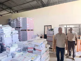 Ders kitaplarının eksiksiz ve düzenli dağıtımı için çalışmalar sürüyor
