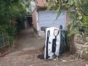 Devrek’teki trafik kazasında sürücü yara almadan kurtuldu
