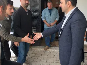 Dicle Kaymakamı Atış, öğrenci, öğretmen ve vatandaşlarla buluştu
