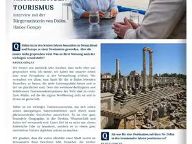 Didim, Almanya’daki bir dergide tanıtıldı
