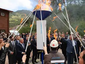 Dikmen’de doğalgaz sevinci
