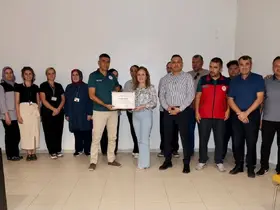 Dinar’da hastane çalışanlarına yönelik su verimliliği toplantısı
