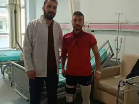 Dinarsporlu Ramazan Demir’e başarılı ameliyat
