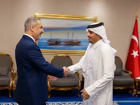 Dışişleri Bakanı Fidan, Katar Başbakanı Al-Thani ile görüştü

