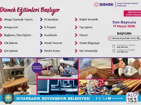 DİSMEK’ten 15 yeni kurs
