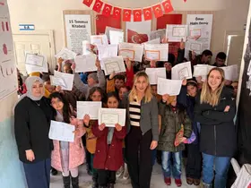 Diyadin’de karne sevinci
