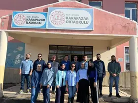 Diyadin’de maviyle yükselen farkındalık
