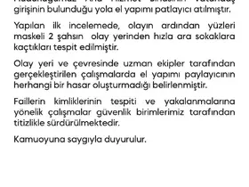 Diyarbakır Emniyet Müdürlüğüne EYP’li saldırı girişimi
