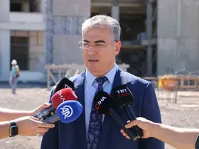 Diyarbakır Şehir Hastanesi’nde inşaat çalışmaları hızla devam ediyor
