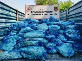 Diyarbakır’da 3 ton hayvansal iç yağ ele geçirildi

