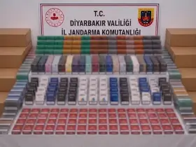 Diyarbakır’da çok sayıda gümrük kaçağı ürün ele geçirildi
