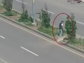 Diyarbakır’da dehşet anları cep telefonu kamerasına yansıdı
