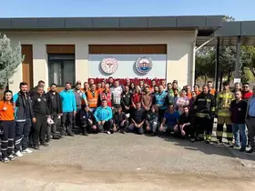 Diyarbakır’da ekiplerin deprem tatbikatı gerçeği aratmadı
