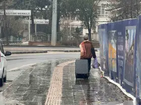 Diyarbakır’da kar yağışı yeniden başladı
