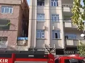 Diyarbakır’da korkutan yangın
