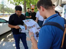 Diyarbakır’da üniversite öğrencileri ‘Hoş geldin’ standında karşılanıyor
