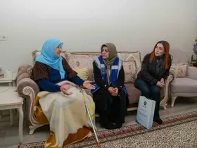 Diyarbakır’da yaşlılara dayanışma ziyareti
