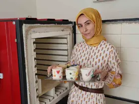 Diyarbakır’daki açığı fark eden girişimci kadın, seramik atölyesi kurdu
