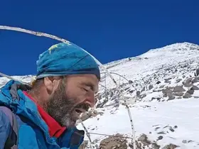 Diyarbakırlı dağcı Ağrı Dağı’nda fırtınaya yakalandı
