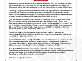 DMM’den ’Ayasofya-i Kebir Camii’ye iş makineleriyle zarar verildiği" iddialarına yalanlama
