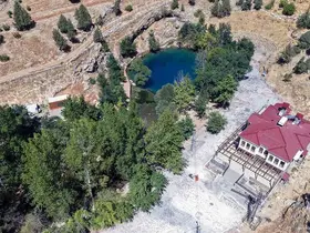 Doğa harikası Yeşilgöz’de çalışmalar tamamlanıyor
