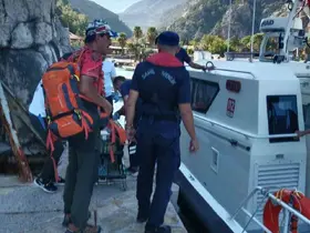 Doğa yürüyüşü sırasında fenalaştı
