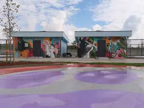 Doğal Yaşam Kampüsü’ne anlam katan grafiti sanatı
