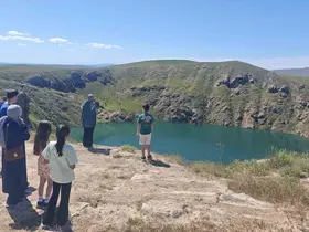 Doğanın nazar boncuğu kuruma noktasına gelmişti, şimdi ise hiç olmadığı kadar doldu
