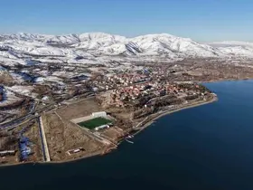 Doğu Anadolu’da kar, Avrupa manzaralarını anımsatıyor
