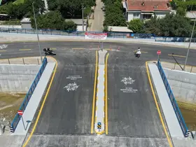 Doğu Aydın Bulvarı ve Tabakhane Deresi Köprüsü Projesi’nde çalışmalar tamamlandı
