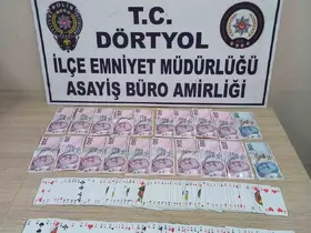 Dörtyol’da kumar oynayan 3 şahsa para cezası uygulandı
