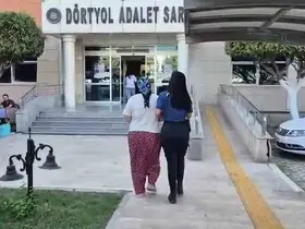 Dörtyol’da uyuşturucu taciri kadın tutuklandı
