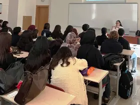 DPÜ’de genç kadınlara "Saygılı Yaşam ve Güvenli İlişkiler" eğitimi
